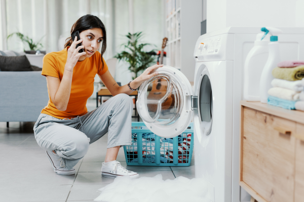 Washing machine flooding emergency repair London Westminster