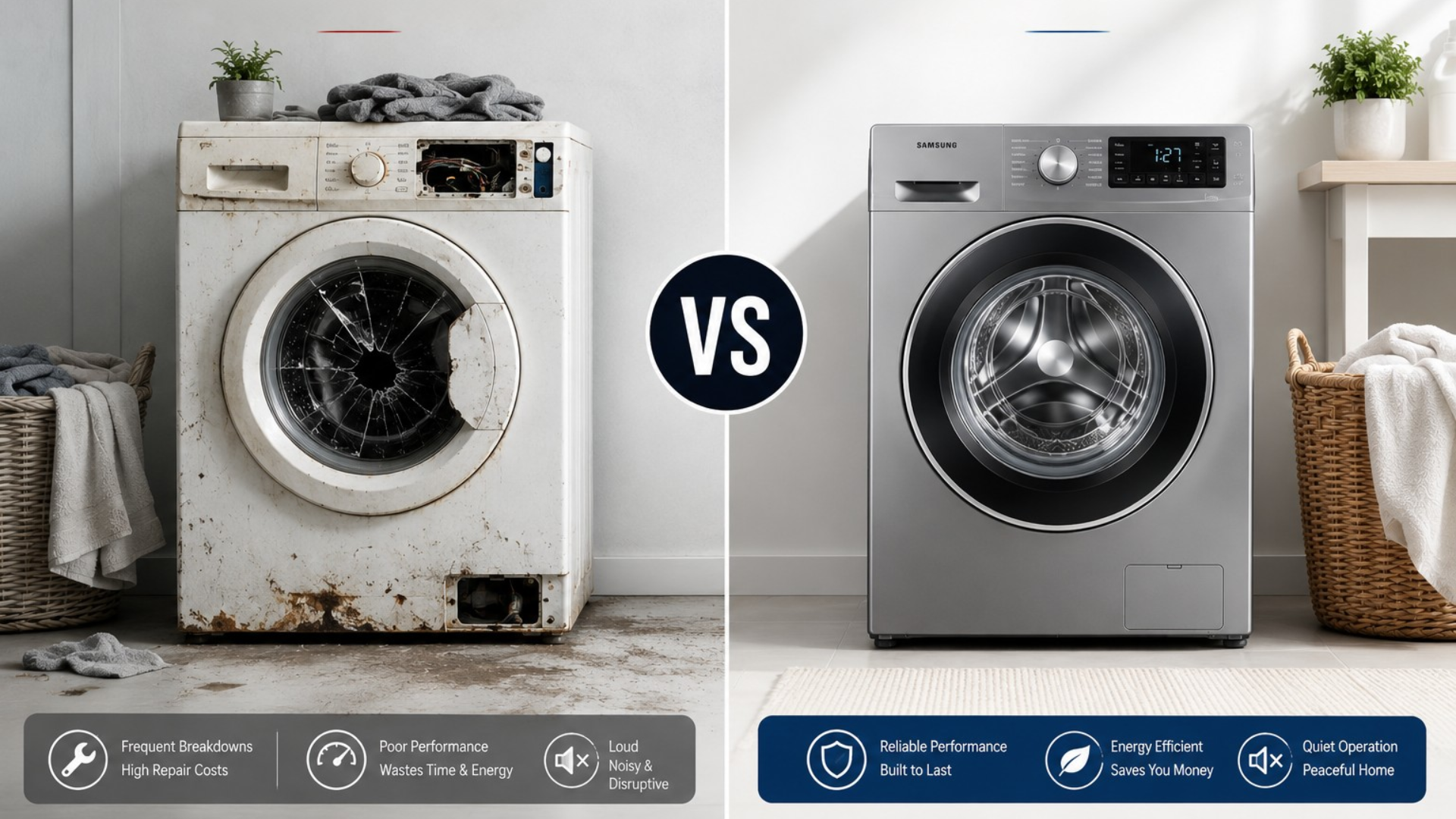 Repair or Replace Your Washing Machine?