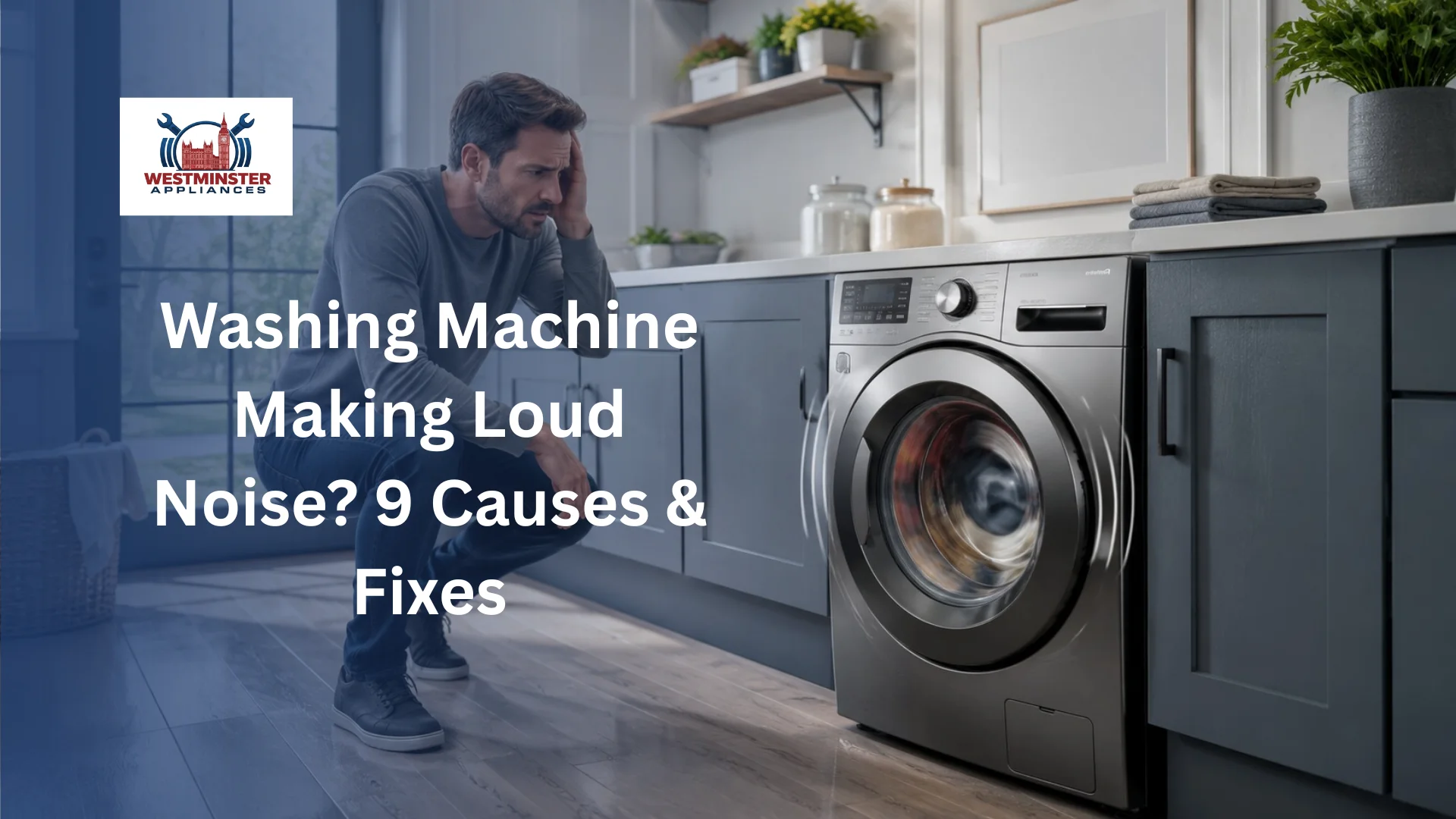 Washing Machine Making Loud Noise? 9 Causes & Fixes